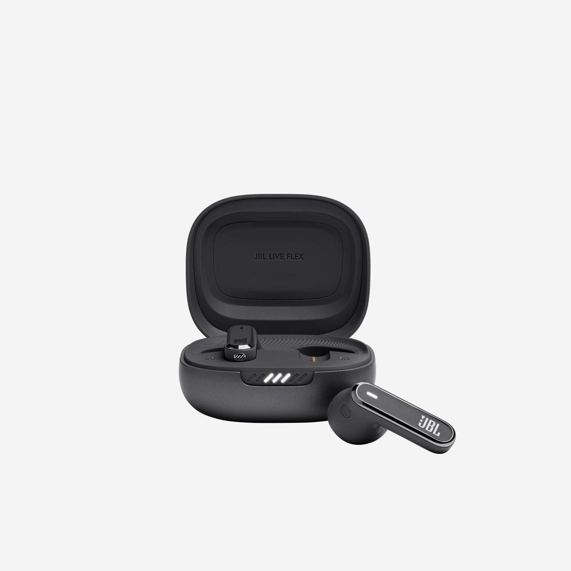 JBL Live FLEX Official Bluetooth 5.3 Earphone ANC True Adaptive Noise  Cancelling Dual Connect Wireless Earbuds IP54 Waterproof